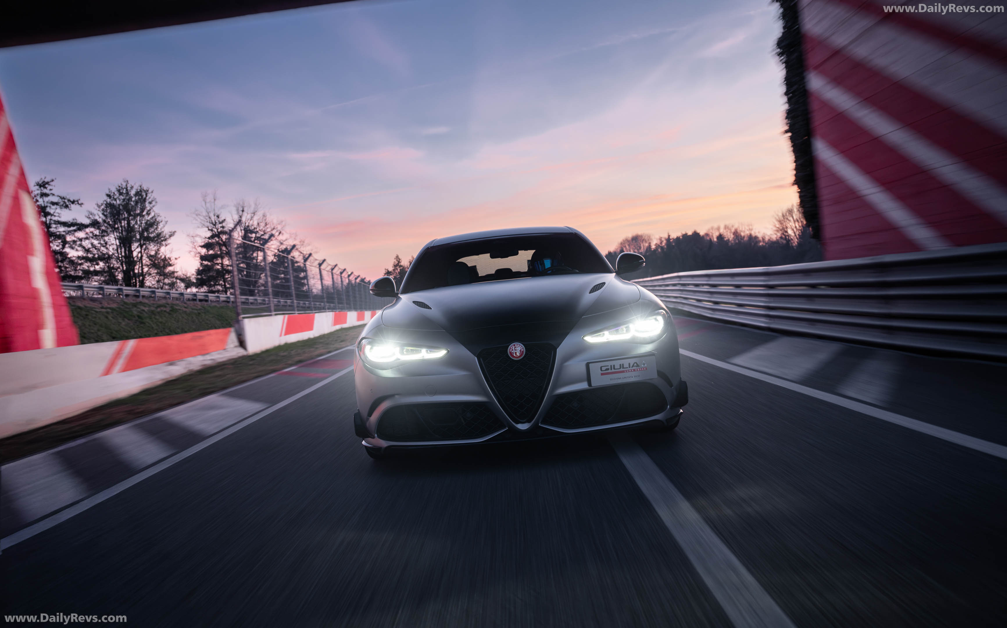2027 Alfa Romeo Giulia Quadrifoglio Luna Rossa Front View